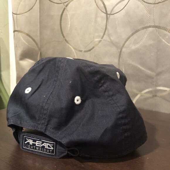 Jebel Sifah Golf Course Hat Hook & Loop StrapBack Blue Ahead Lightweight Classic - Picture 6 of 9